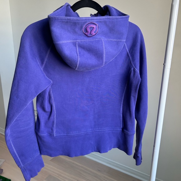 Lululemon Purple Scuba Full Zip Hoodie - small - Picture 5 of 6
